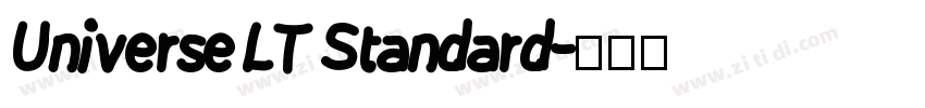 Universe LT Standard字体转换